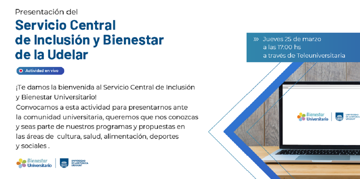 El Servicio Central de Inclusión y Bienestar Universitario se presenta ante la comunidad
