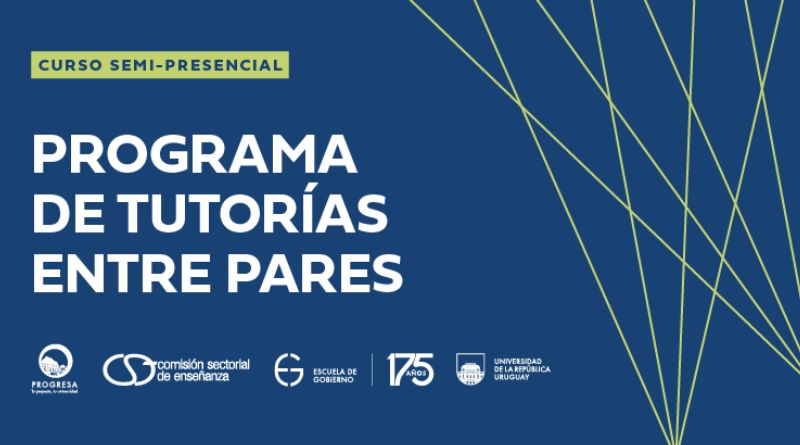 Formación en programa Tutorías entre pares – Convocatoria 2025